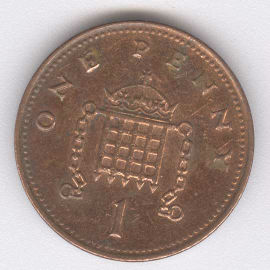 Inglaterra 1 Penny de 2005