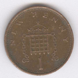 Inglaterra 1 Penny de 1980