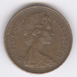 Inglaterra 1 Penny de 1979