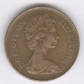 Inglaterra 1 Penny de 1978