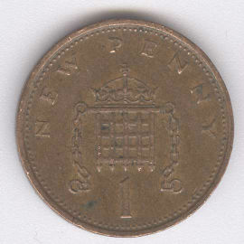 Inglaterra 1 Penny de 1975
