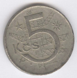 Checoslovaquia 5 Koruna de 1968