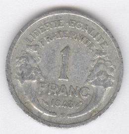 Francia 1 Franc de 1948 (B)