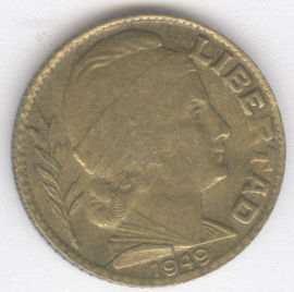 Argentina 5 Centavos de 1949