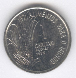 Brasil 1 Centavo de 1975