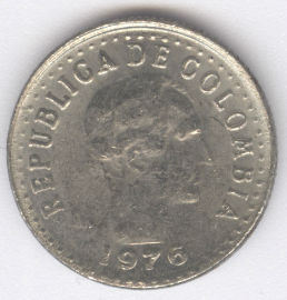 Colombia 10 Centavos de 1976