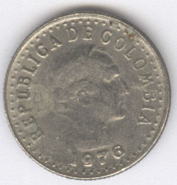 Colombia 10 Centavos de 1976