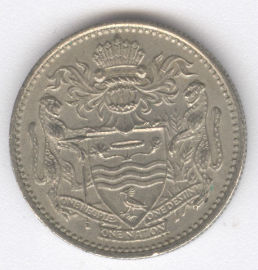 Guyana 10 Cents de 1967
