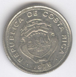 Costa Rica 10 Céntimos de 1976