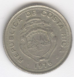 Costa Rica 10 Céntimos de 1976
