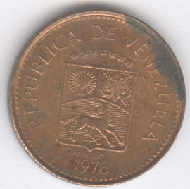 Venezuela 5 Céntimos de 1976