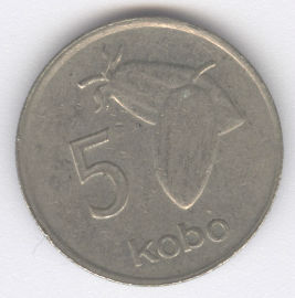 Nigeria 5 Kobo de 1987