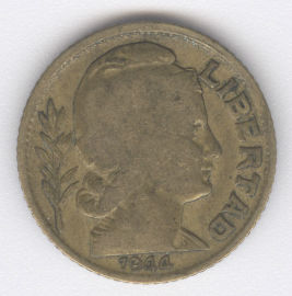 Argentina 10 Centavos de 1944
