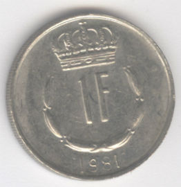 Luxemburgo 1 Franc de 1981
