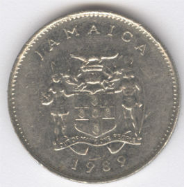 Jamaica 10 Cents de 1989