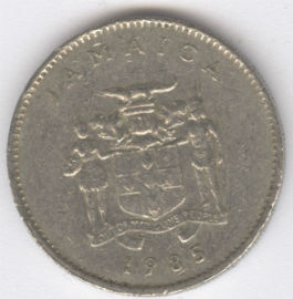 Jamaica 10 Cents de 1985