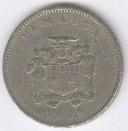 Jamaica 10 Cents de 1969