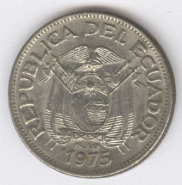 Ecuador 50 Centavos de 1975