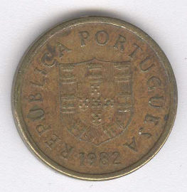 Portugal 1 Escudo de 1982
