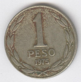 Chile 1 Peso de 1975