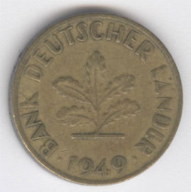 Alemania 10 Pfennig de 1949 (J)