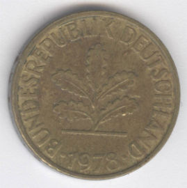 Alemania 10 Pfennig de 1978 (F)