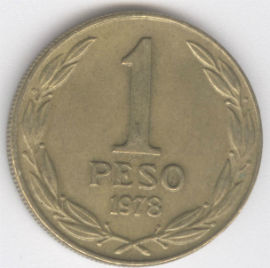 Chile 1 Peso de 1978