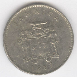 Jamaica 10 Cents de 1987