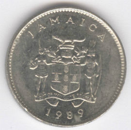 Jamaica 10 Cents de 1989