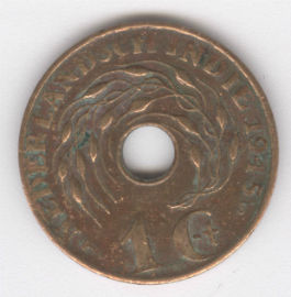 Indias Orientales Neerlandesas 1 Cent de 1945