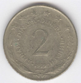 Yugoslavia 2 Dinara de 1979