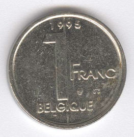 Bélgica 1 Franc de 1995 (Belgique)