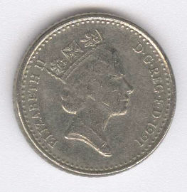 Inglaterra 5 Pence de 1991