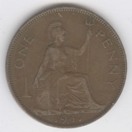 Inglaterra 1 Penny de 1947