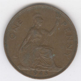 Inglaterra 1 Penny de 1948