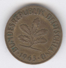 Alemania 2 Pfennig de 1963 (J)