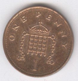 Inglaterra 1 New Penny de 2000