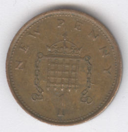 Inglaterra 1 New Penny de 1978