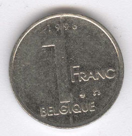 Bélgica 1 Franc de 1998 (Belgique)