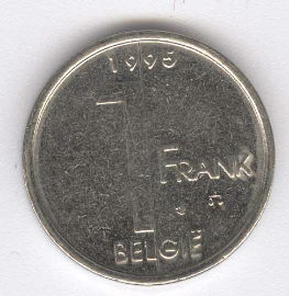 Bélgica 1 Frank de 1995 (Belgie)