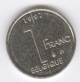 Bélgica 1 Franc de 1997 (Belgique)