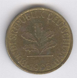 Alemania 10 Pfennig de 1995 (A)