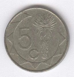 Namibia 5 Cents de 1993