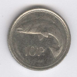 Irlanda 10 Pence de 1998