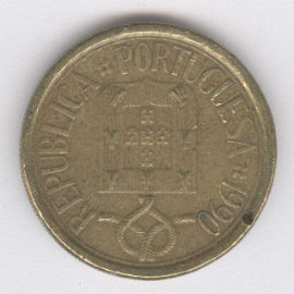 Portugal 10 Escudos de 1990