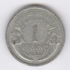 Francia 1 Franc de 1944