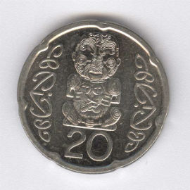 Nueva Zelanda 20 Cents de 2006