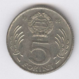 Hungría 5 Forint de 1985