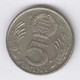 Hungría 5 Forint de 1985