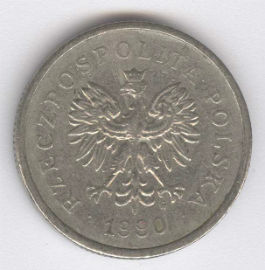 Polonia 1 Zloty de 1990